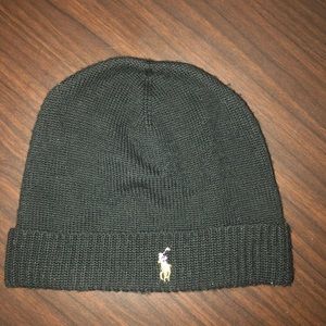 Black Polo Beanie